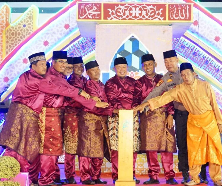 Buka MTQ ke 17 2023 Pematang Pudu, Camat Mandau: Pupuk Terus Kebersamaan