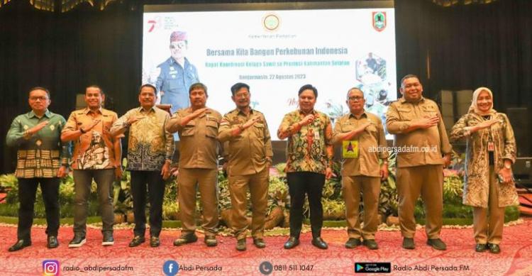 Replanting Kelapa Sawit Disepakati Seluas 10 Ribu Hektar di Kalsel