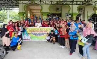 Camat Mandau Hadiri Goro di Gajah Sakti Hingga Panen Lele di Pematang Pudu
