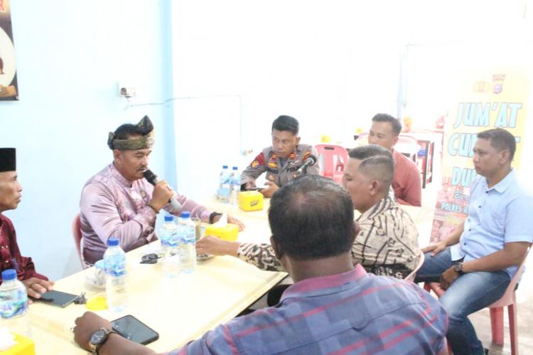 'Jumat Curhat', Polres Ajak Apdesi Sinergi dan Inovasi Jaga Kamtibmas