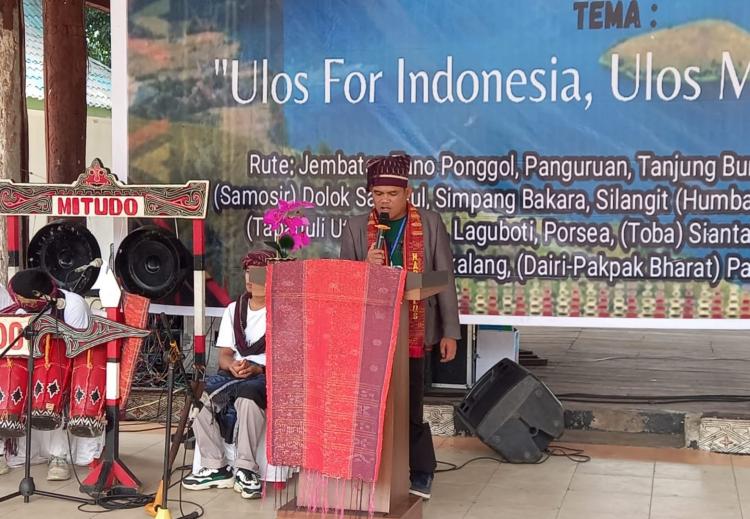 Sukses di Danau Toba, Ulos Akan Dibentang Depan Istana Negara dan Keliling Monas