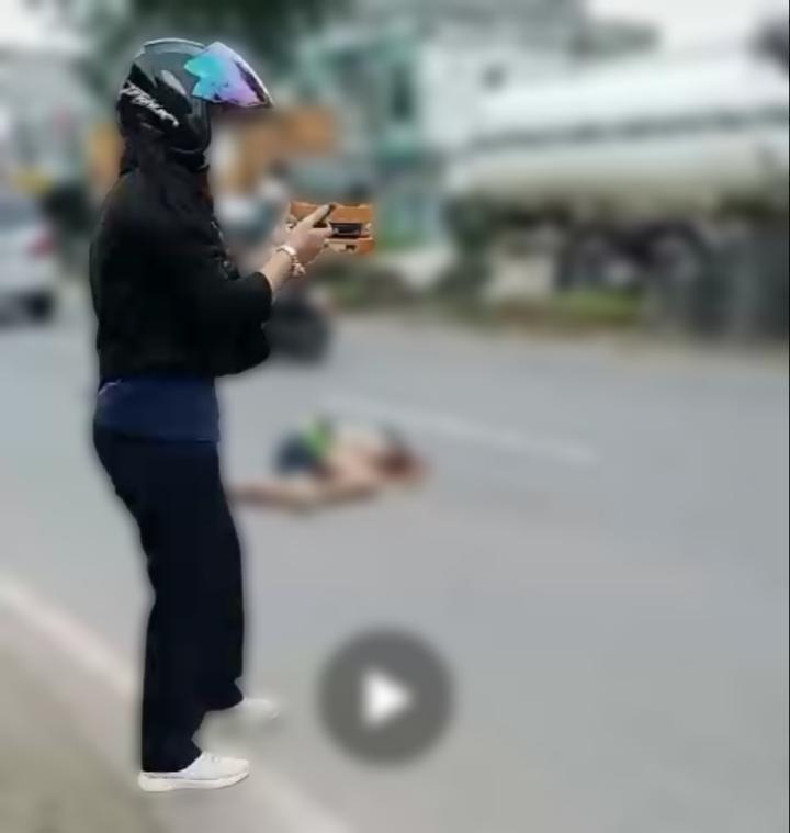 Laka Maut di Jalan Hang Tuah, Pejalan Kaki MD Pemotor Luka Berat
