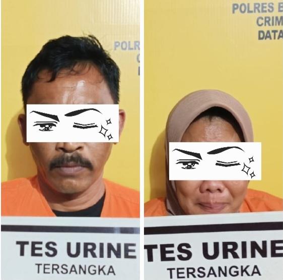 Alamak! Satresnarkoba Polres Bengkalis Ringkus Pasutri di Desa Jangkang