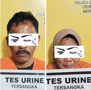 Alamak! Satresnarkoba Polres Bengkalis Ringkus Pasutri di Desa Jangkang