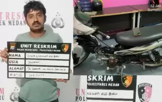 Meresahkan Masyarakat, Polsek Medan Baru Tembak Kaki Perampok, Kapolsek : Pelaku Ada 3 LP