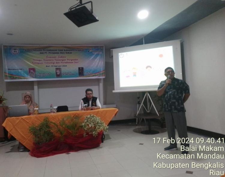 Gandeng PHR, Komnas PA Bengkalis Taja Seminar Sehari Remaja