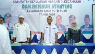 Musrenbang dan Rembuk Stunting Kecamatan Tasik Putri Puyu, Ini Pesan Asisten II