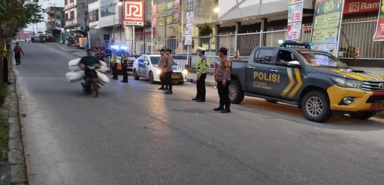 Pimpin Apel Ops Cipkon KRYD, Ini Arahan Kapolsek Mandau