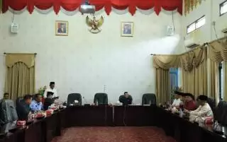 Bersama Bappeda, Komisi I DPRD Rokan Hulu Selaraskan Pokir Dewan
