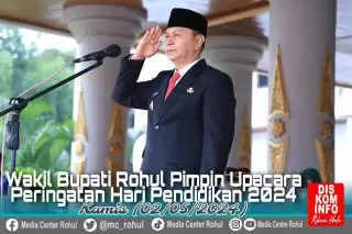 Wabub Rohul Apresiasi Guru Tak Jenuh Tingkatkan SDM Generasi Bangsa