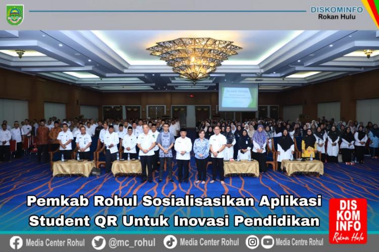 Pemkab Rohul Sosialisasi Aplikasi Student QR Inovasi Pendidikan
