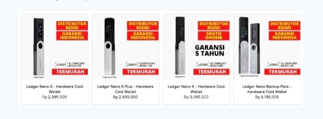 Spesial Garansi 5 Tahun Ledger Nano X Cryptowatch Indonesia, Gratis Tukar Langsung