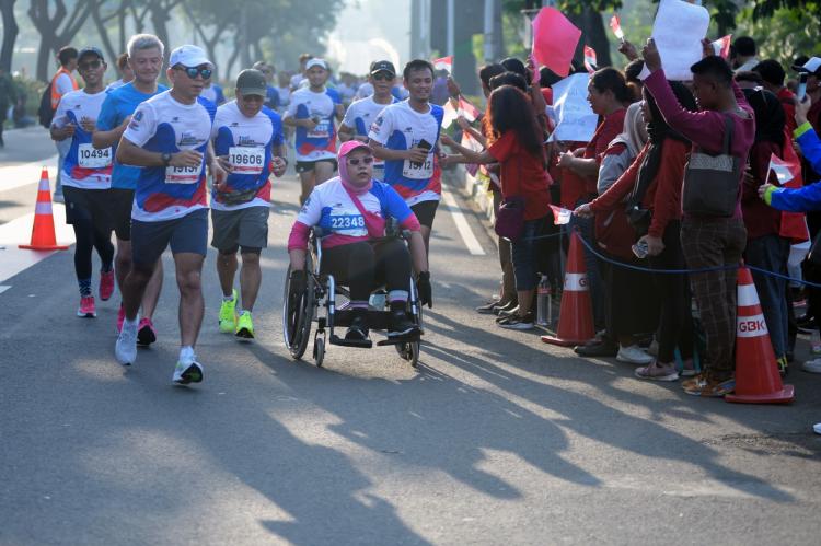 Maraton Internasional BTN Jakarta 2024 Sukses Digelar
