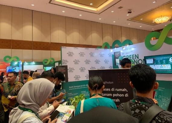 LindungiHutan Berpartisipasi di Green Economy Expo 2024 di Jakarta CC