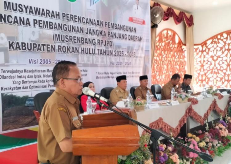 Musrenbang RPJPD 2025-2045, Sukiman: Perencanaan Matang Untuk Rohul Emas 2045