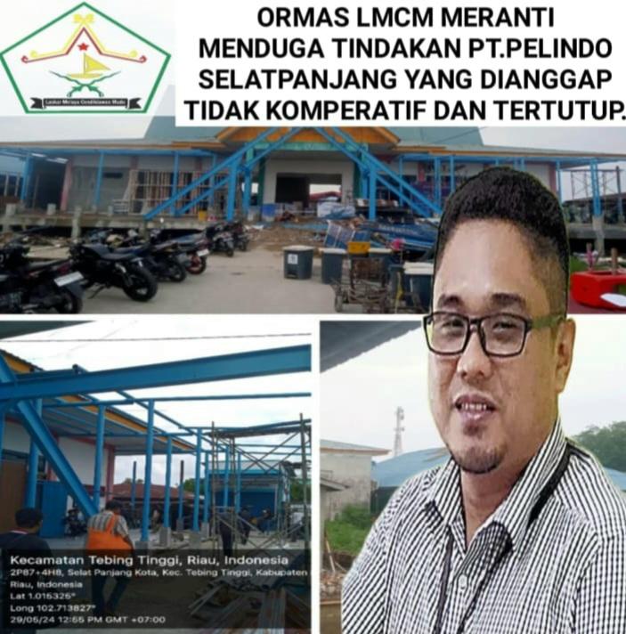 Soal Pengerjaan Pelabuhan Tanjung Harapan Diduga PT Pelindo Selatpanjang 'Kebal Hukum'