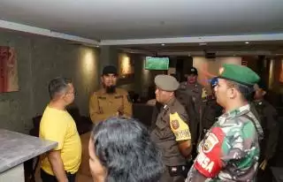 Razia Saat Perhelatan MTQ ke 49, Trantibum Mandau Temukan Hiburan Malam Tak Indahkan SE
