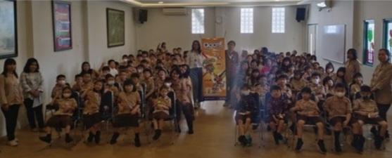 Priska Sahaya Bersama Agatis Bimbing Siswa SD Kemurnian III Tips Public Speaking
