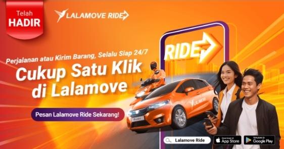 Lalamove Luncurkan Layanan Antar Penumpang, Lalamove Ride, Cukup Satu Klik di Lalamove