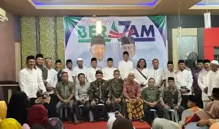 Syukuran Posko Rumah Pemenangan 'Berazam'