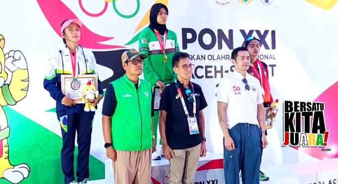 Luar Biasa ! Pelari Nella Persembahkan 3 Emas Untuk Sumut di PON XXI Perdananya