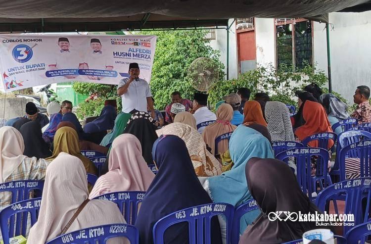 Warga Perawang Begitu Familiar dengan Sosok Alfedri