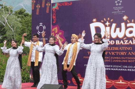 Marianna Resort &amp Convention Tuktuk Samosir Gelar Perayaan Diwali Perdana di Pulau Samosir