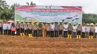 Program Tanam Jagung dan Tabur Benih Ikan, Kadis Ketapangper Rohul: Pemkab Dukung Program Ini