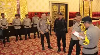 Pimpin Gladi Pengamanan Rapat Pleno Terbuka, Ini Asa Kapolres Kepulauan Meranti