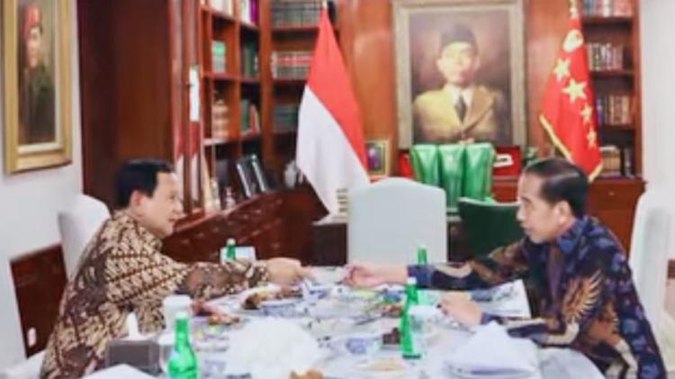 Presiden ke 7 Bertemu Presiden ke 8