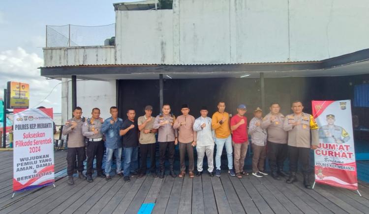 Jumat Curhat Bersama Club MM Selatpanjang, Wakapolres: Perbedaan Harus Kita Syukuri