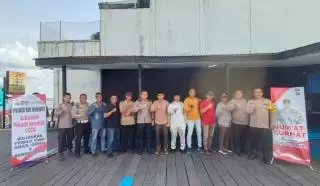 Jumat Curhat Bersama Club MM Selatpanjang, Wakapolres: Perbedaan Harus Kita Syukuri