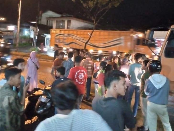 Laka Lantas Bruntun, Jalan Hang Tuah Duri Makan Korban Pemotor Tewas
