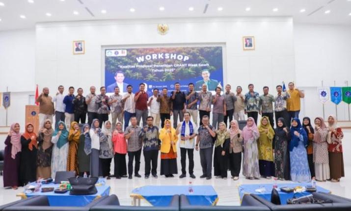 LPPM UTU Taja Workshop Penulisan Proposal Demi Hibah Grant Riset Sawit 2025