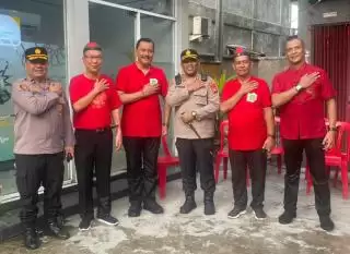 Polres Kepulauan Meranti Kawal Pelepasan dan Pembukaan Perang Air Selatpanjang