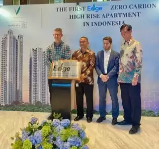 Verde Two Jadi Kompleks Hunian Tinggi Perdana di Indonesia Raih Sertifikasi EDGE Zero Carbon