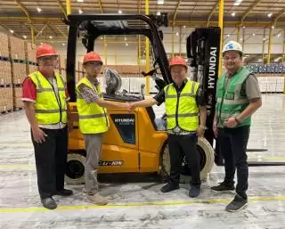 Transformasi Teknologi Pergudangan, CitoXpress Perbarui Armada Material Handling Menuju Logistik Hijau