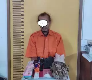 Pelaku Ditangkap, Resnarkoba Polres Inhu Gagalkan Peredaran Sabu Seberat 13,81 Gram