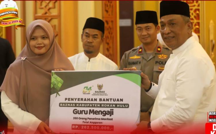 Peringatan Nuzulul Quran 1446 H Pemkab Rohul Meriah dan Penuh Kebersamaan