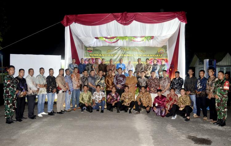 Pisah Sambut, Koramil 03 Mandau Dijabat Kapten Czi. Suratmin