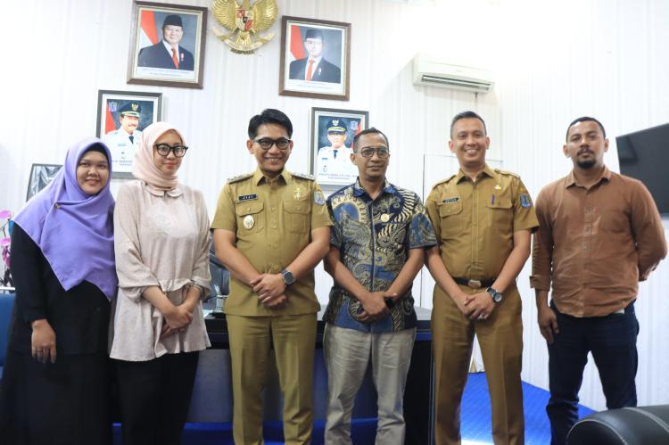Menerima Audiensi Dari Komisi Informasi (KI) Provinsi Sumatera Utara