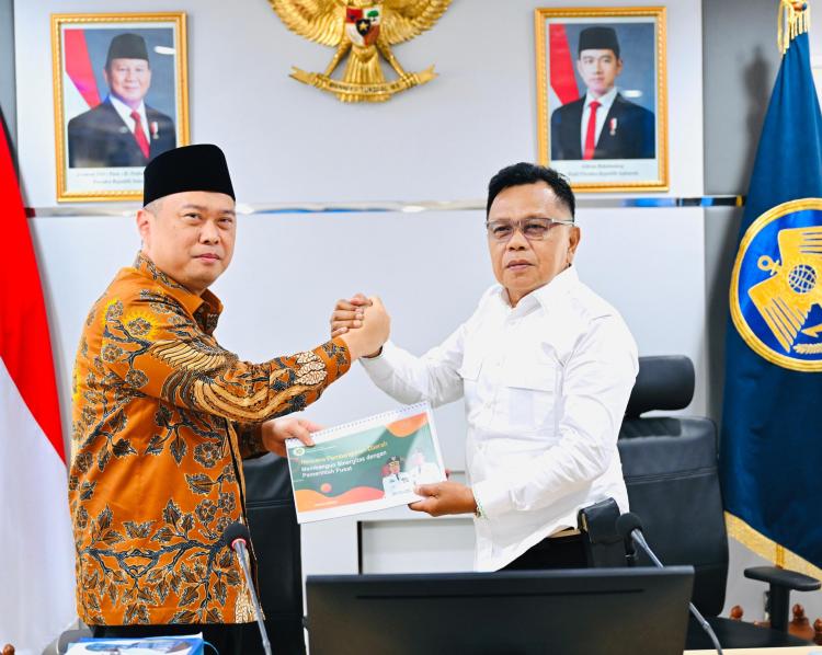 Bahas Infrastruktur dan Listrik, H Asmar Temui Menhub dan Direktur PLN Pusat