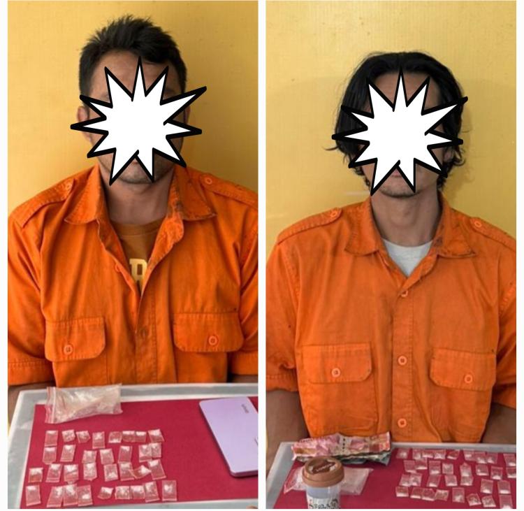 Warga Lapor ke Kapolres Inhu, Dua Pelaku Narkotika Diringkus