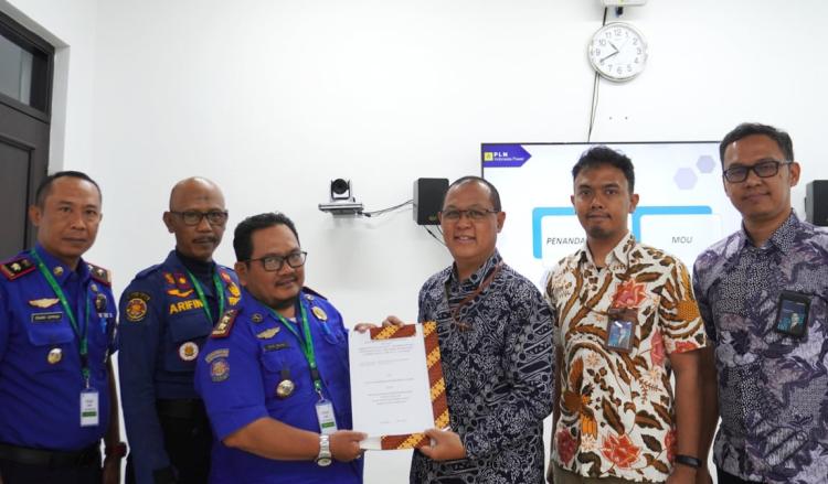 Perkuat Keandalan K3, UBP Jatigede MoU dengan Damkar Kabupaten Sumedang