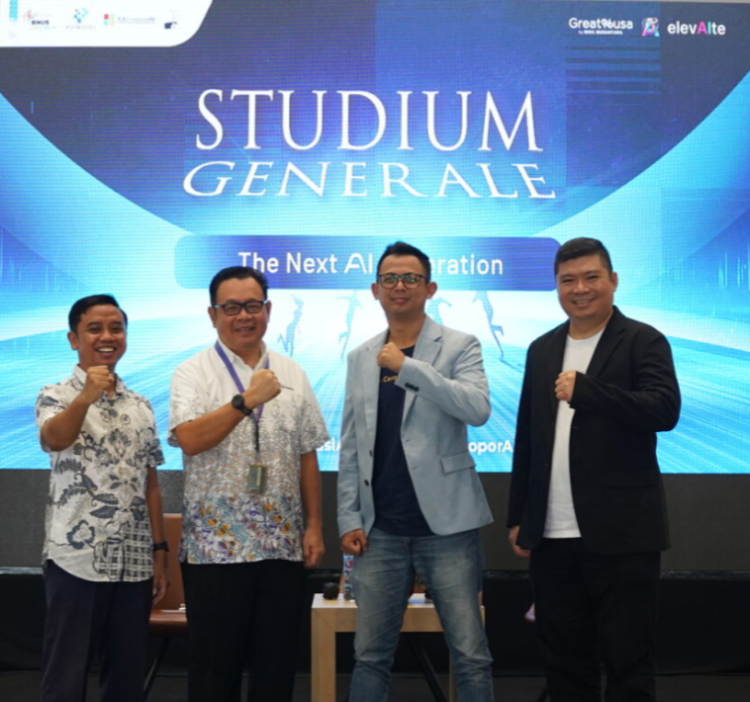 Binus University @Semarang dan Microsoft Dorong Literasi AI Lewat elevAIte Indonesia