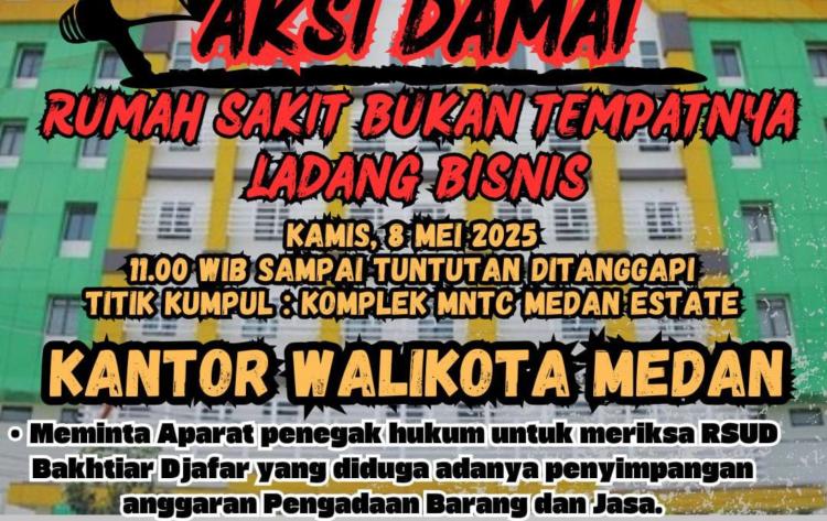 Sedang Disorot Mahasiswa dan Penggiat Korupsi : Ada Apa dengan Anggaran Fantastis RSUD Bachtiar Djafar 2024?