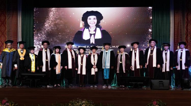 Guru Besar di Bidang Bioteknologi Tanaman Dikukuhkan, Inovasi Ketahanan Pangan Berkelanjutan Binus University