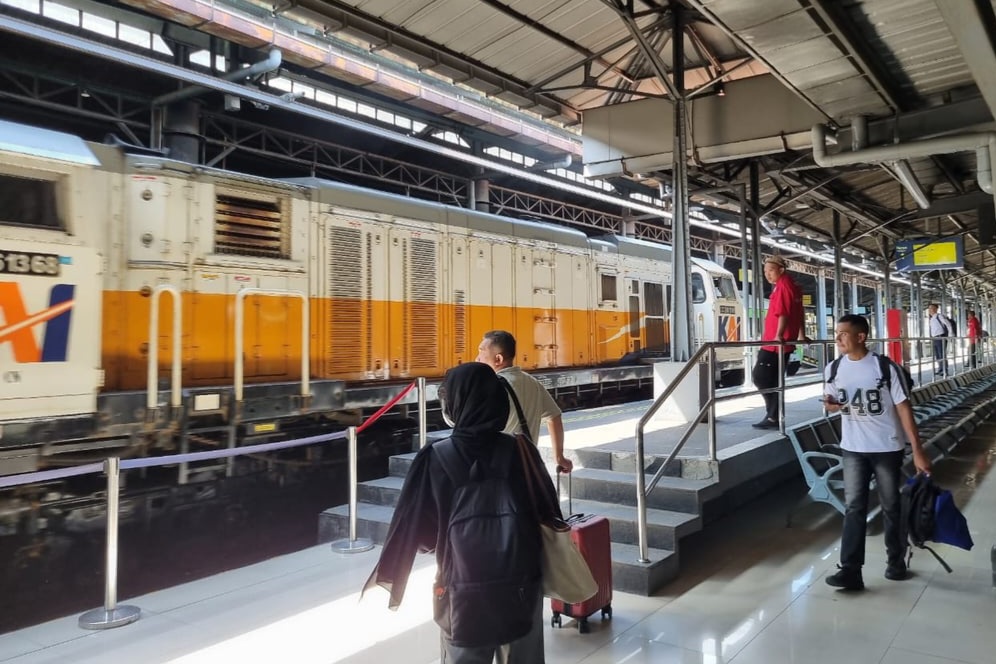 H+1 Idul Adha, Kereta dan Rute Ini Jadi Primadona Penumpang di Stasiun Malang
