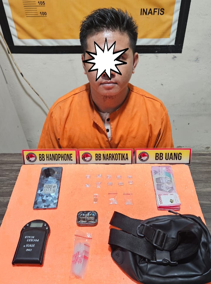 Ungkap Kasus Narkotika di Tembilahan Hulu, Resnarkoba Polres Inhil Cokok Pengedar Sabu dan Ekstasi