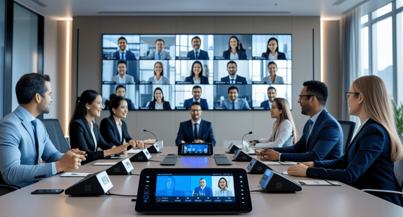 Tingkatkan Kualitas Video Conference Pakai Teknologi AV Crestron dan MLV Teknologi Efisiensi Komunikasi Modern